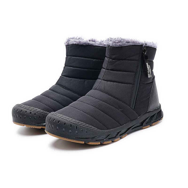 SHANDIAN - Botín Casual Mujer Negro