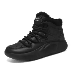 SHANDIAN - Botín Casual Mujer Negro