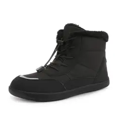 SHANDIAN - Botín Casual Mujer Negro