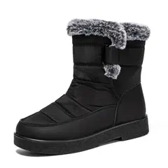 SHANDIAN - Botín Casual Mujer Negro