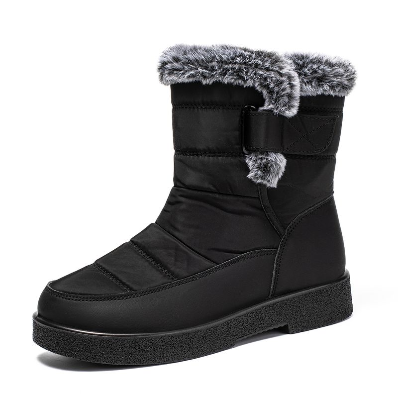 SHANDIAN - Botín Casual Mujer Negro