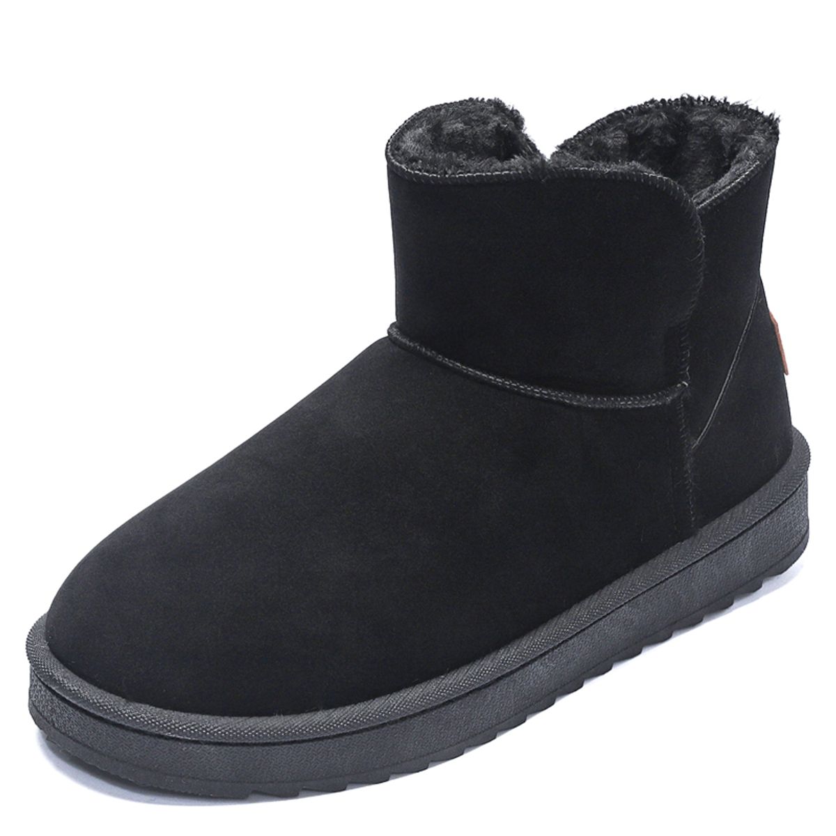 SHANDIAN - Botín Casual Hombre Negro