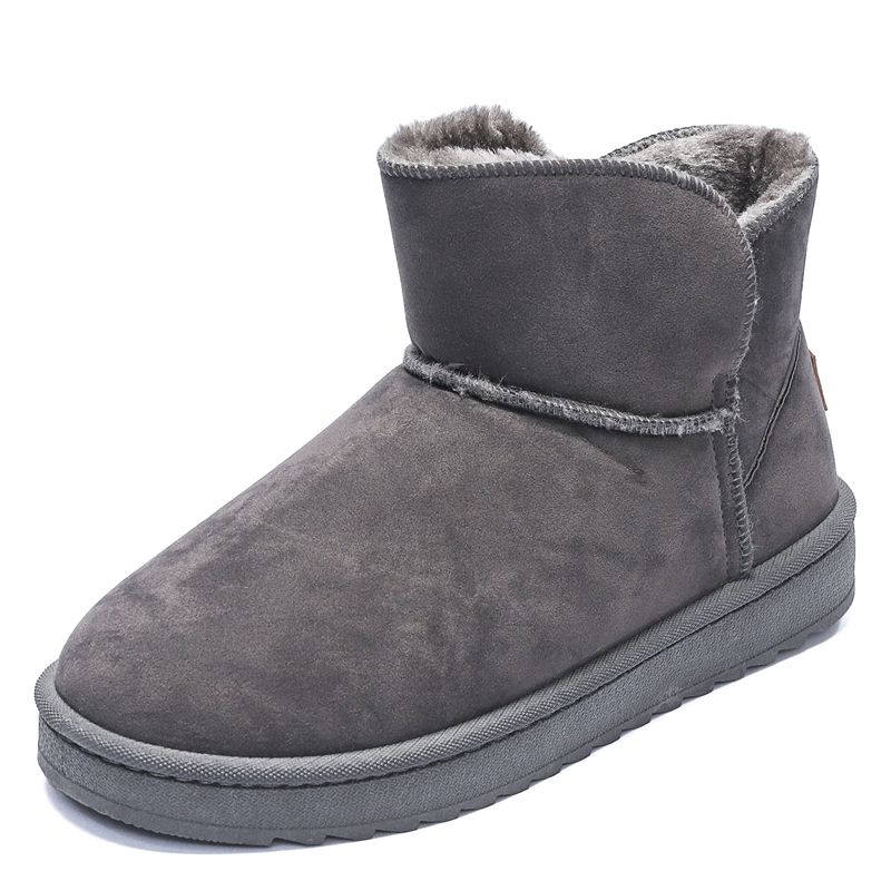 SHANDIAN - Botín Casual Hombre Negro