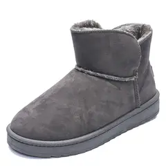 SHANDIAN - Botín Casual Hombre Negro