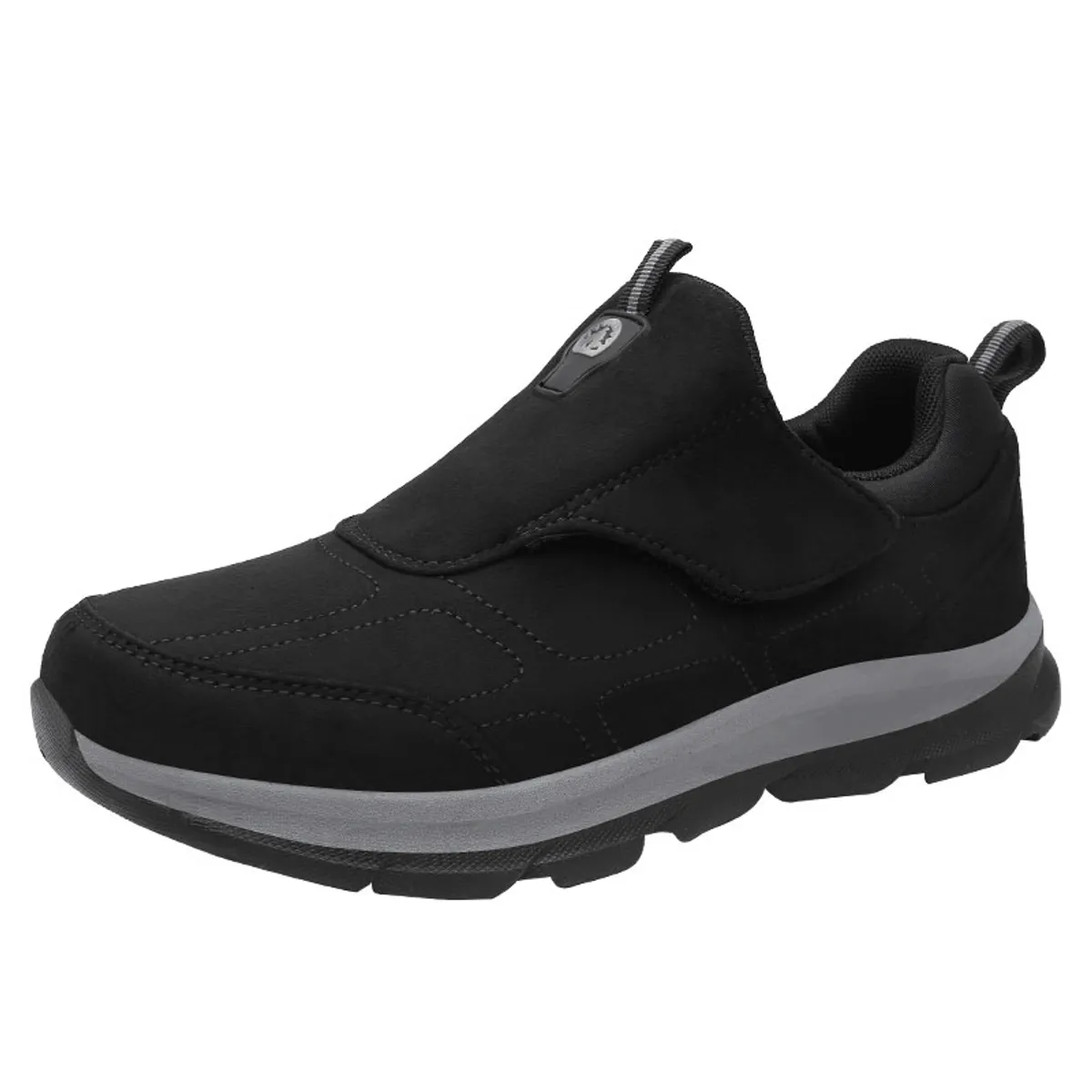 SHANDIAN - Botín Casual Hombre Negro