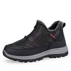 SHANDIAN - Botín Casual Hombre Negro