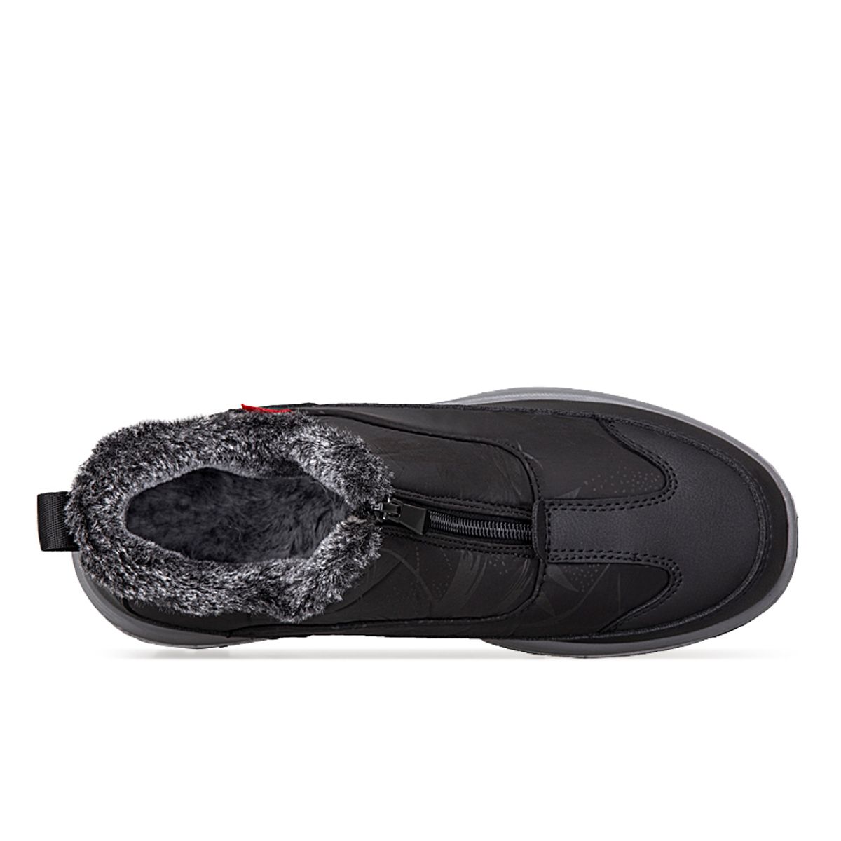 SHANDIAN - Botín Casual Hombre Negro