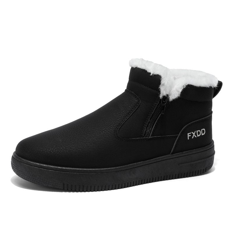 SHANDIAN - Botín Casual Hombre Negro