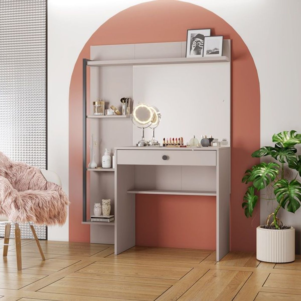 ALMORE - Tocador Essenza Off White