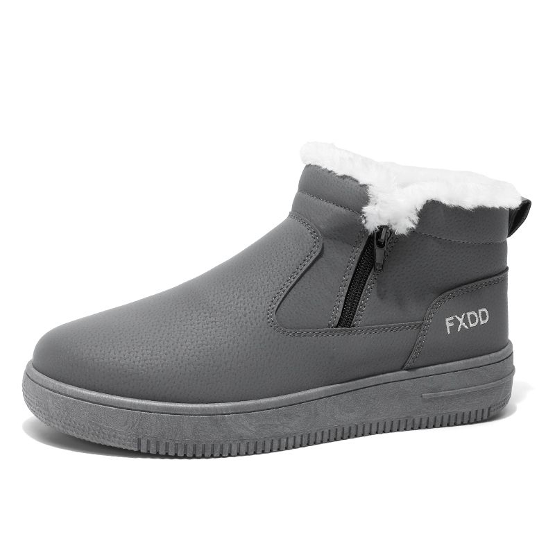 SHANDIAN - Botín Casual Hombre Negro