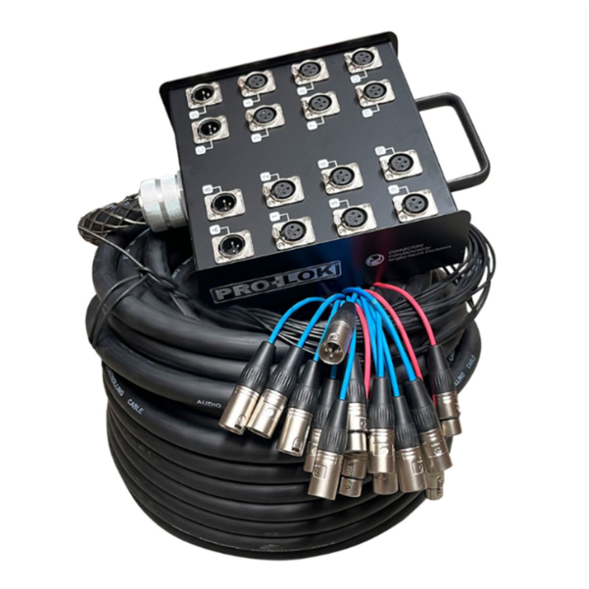 PROLOK - Cable Multipar Manguera Snake Medusa PROLOK 12X4X30 Metros