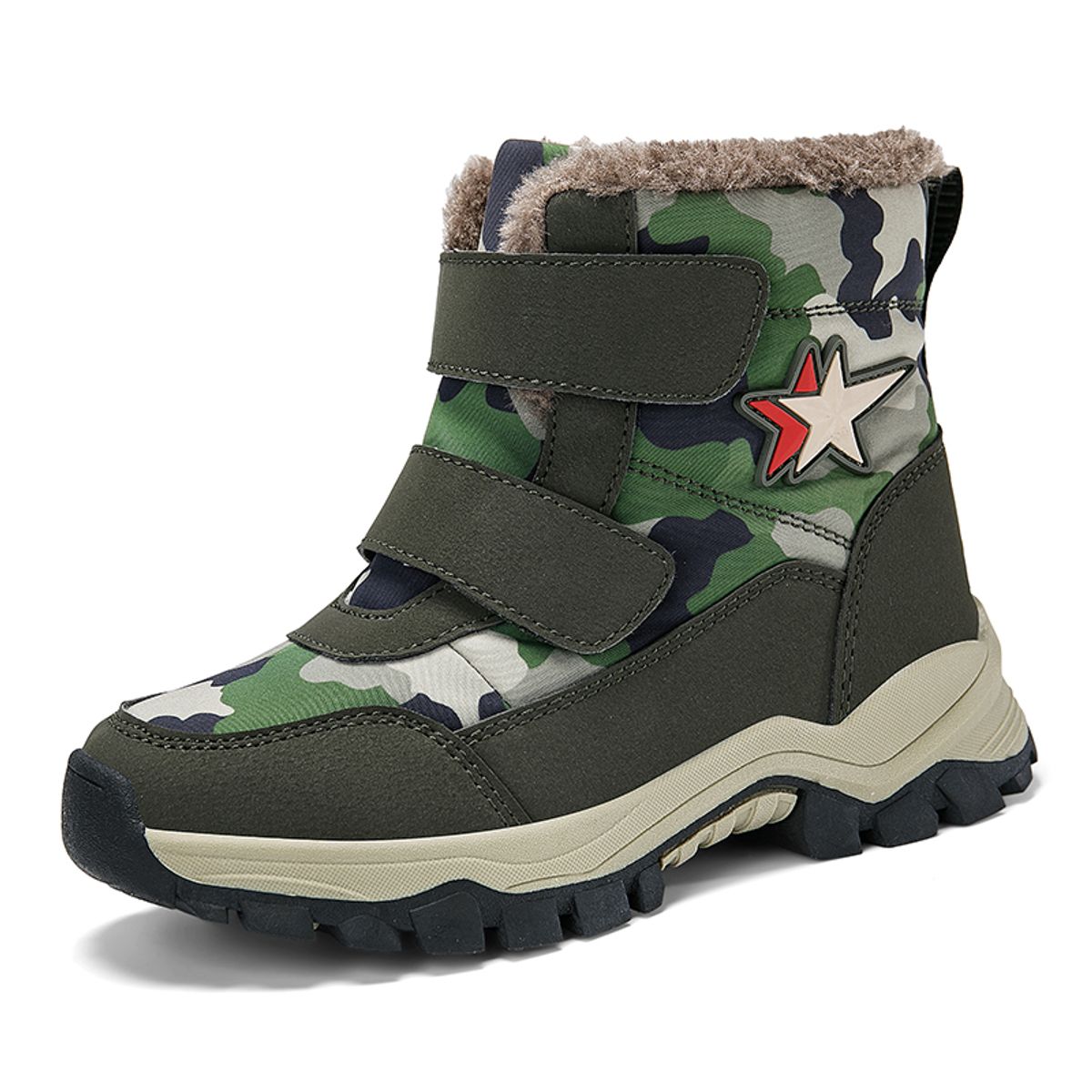 SHANDIAN - Botín Casual Ni?o Verde