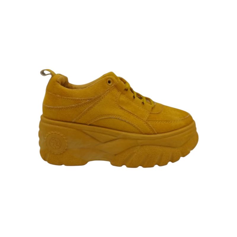 HERIEL - Zapatilla Amarilla Plataforma Mujer