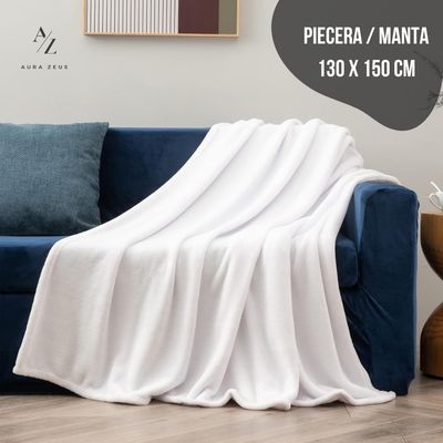 Imagen 2 del producto Frazada Manta Piecera 130 X 150 Cm Termica Sherpa Polar Aura Zeus