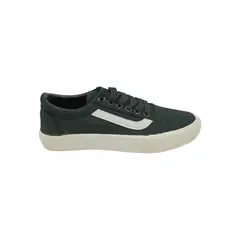 HERIEL - Zapatilla Negra Textil Mujer