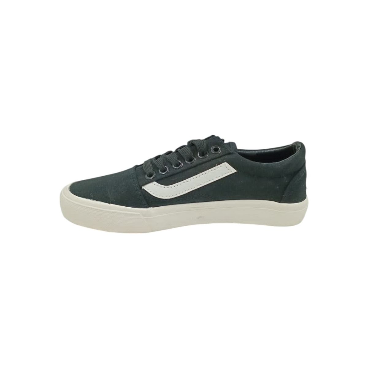 HERIEL - Zapatilla Negra Textil Mujer
