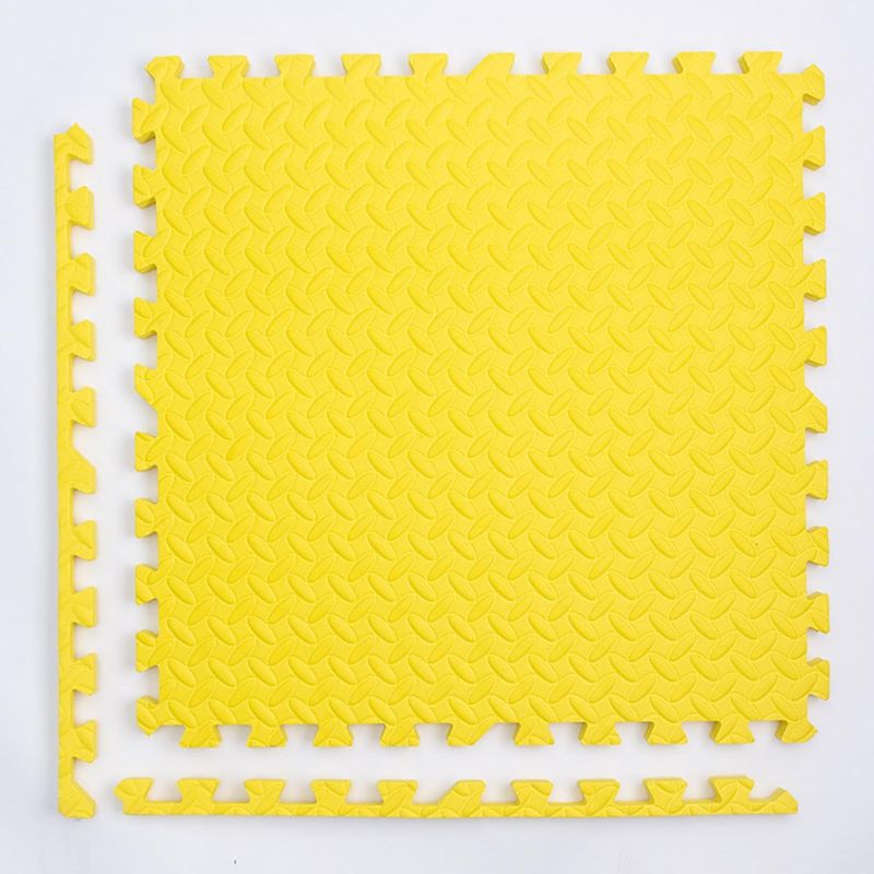 WAKESHOME - Pack De 4 Alfombras Piso Puzzle Goma Eva Antigolpes 60x60cm