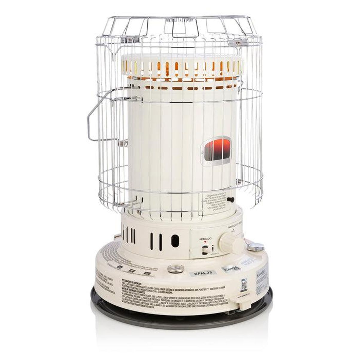 KENDAL - Estufa Parafina Mecha Kpm-23 Blanco Kendal