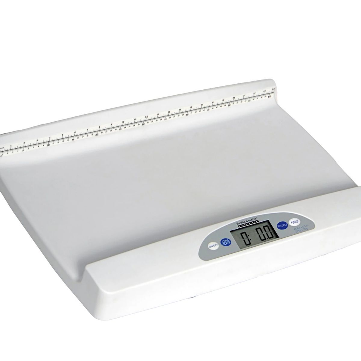 MEDICALTEC - Balanza digital con Bandeja pediátrica y Cinta métrica 553KL -Health o Meter