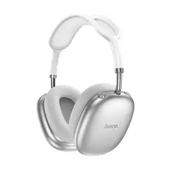 HOCO - Audífonos Inalámbricos W55 Plus Over Ear Bluetooth ANC 90h Batería Silver