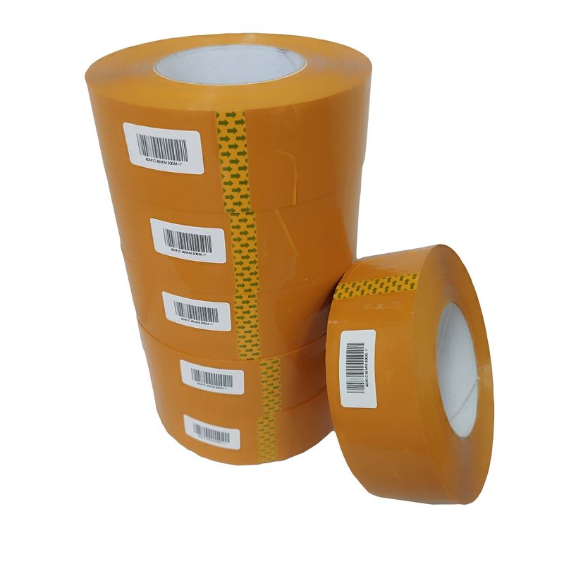 CASTLETEC - PACK 6 Cinta de Embalaje Amarilla 300 Mts 48mm Ancho
