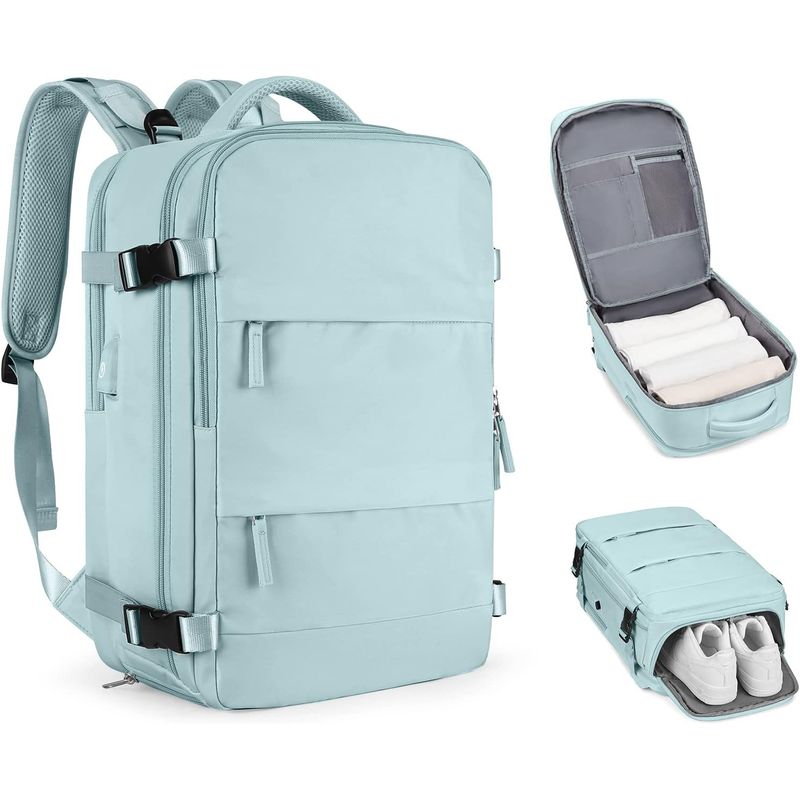 WAKESHOME - Mochila Ligera de Viaje Vuelo Equipaje de Mano