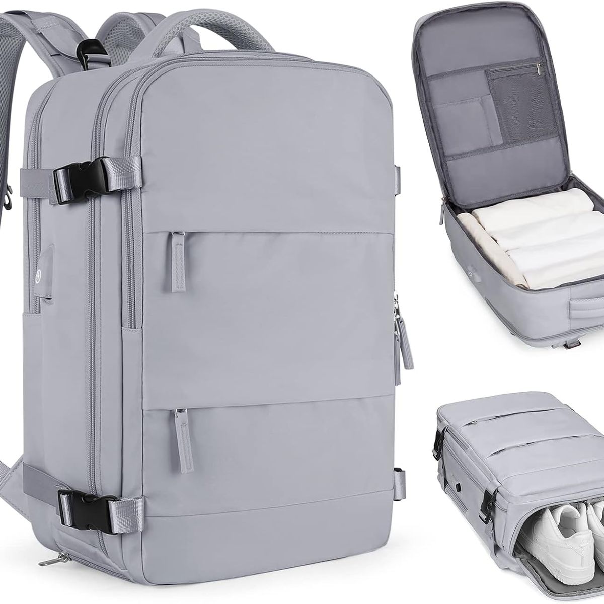 WAKESHOME - Mochila Ligera de Viaje Vuelo Equipaje de Mano