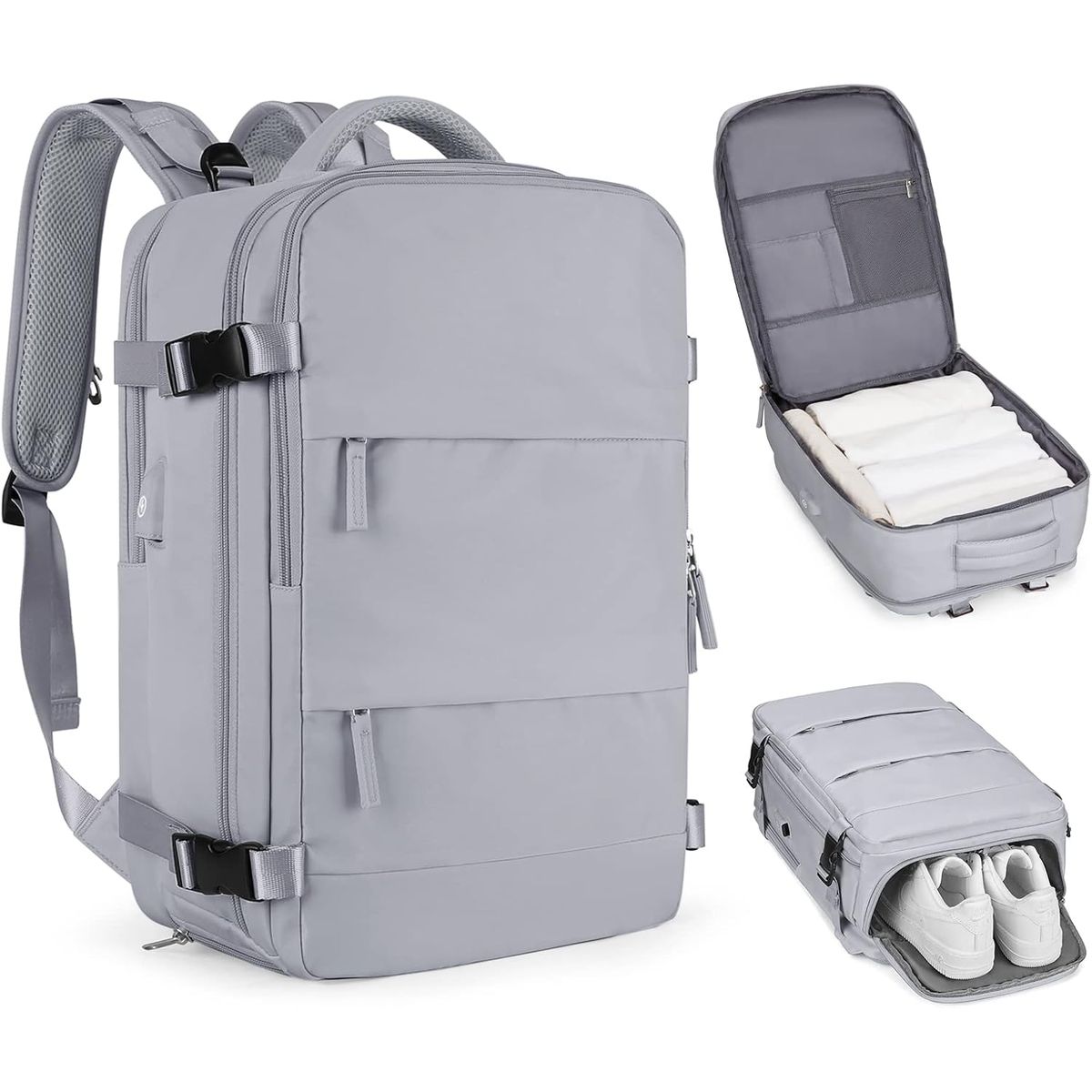 WAKESHOME - Mochila Ligera de Viaje Vuelo Equipaje de Mano