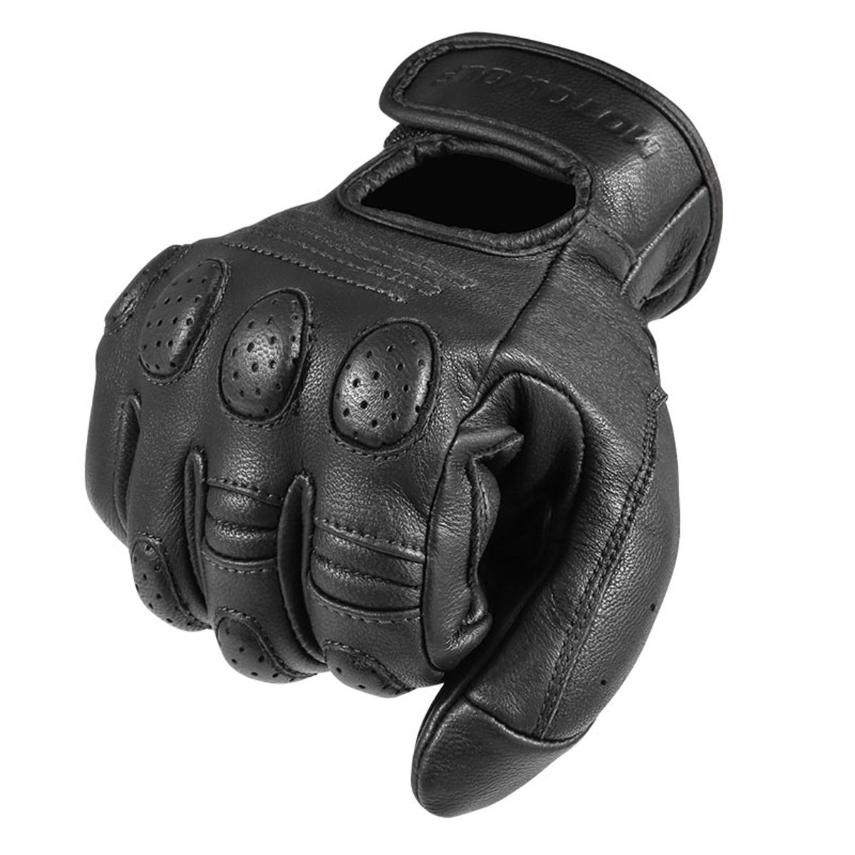 MOTOWOLF - Guantes Cuero para motociclismo Motowolf 0311 Vintage