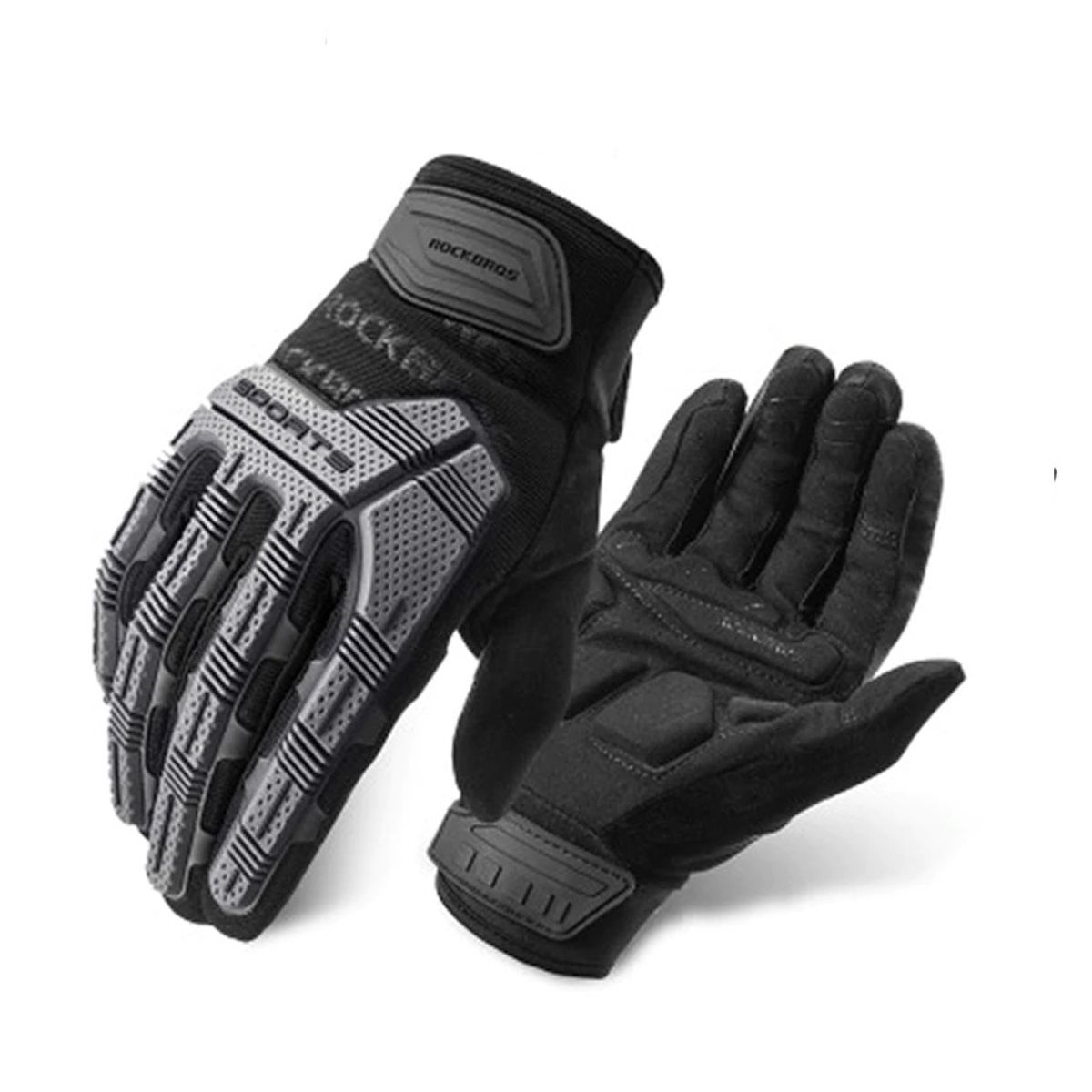 ROCKBROS - Guantes  Motociclismo y Ciclismo Protección S210Bk