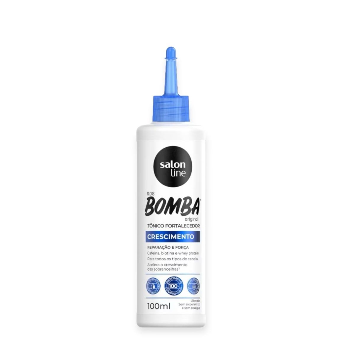 SALON LINE - TÓNICO SOS BOMBA FORTALECEDOR CRECIMIENTO 100 ML SALON LINE