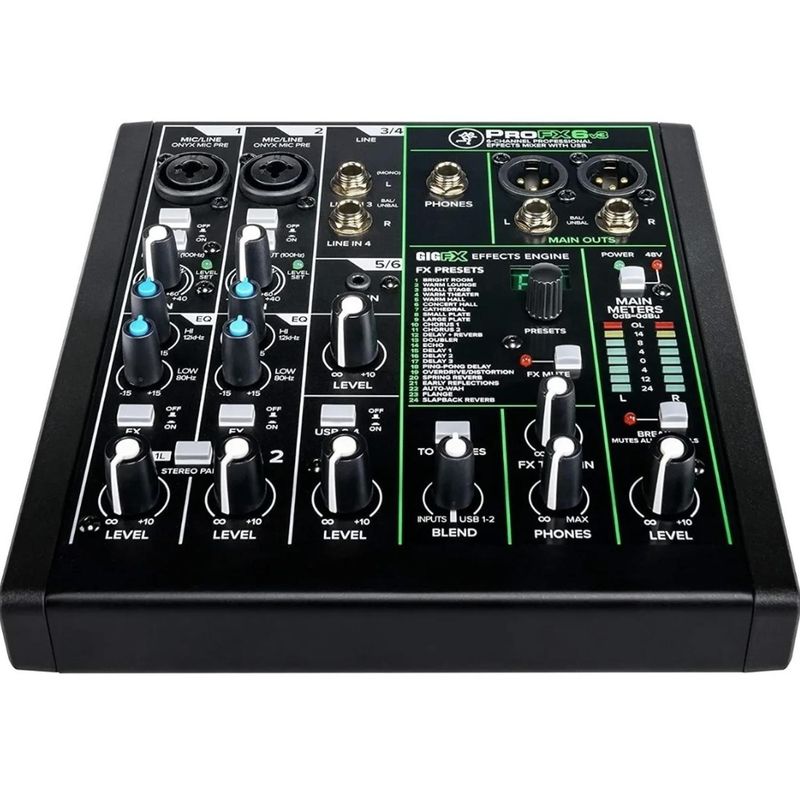 MACKIE - Consola Con Interfaz Usb Mackie Profx6v3