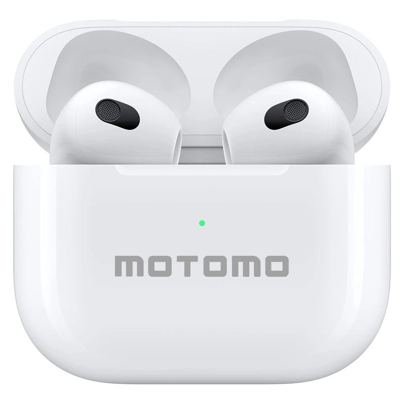 MOTOMO - Audifonos Inalámbricos Bluetooth Con Microfono Diseño Air 3