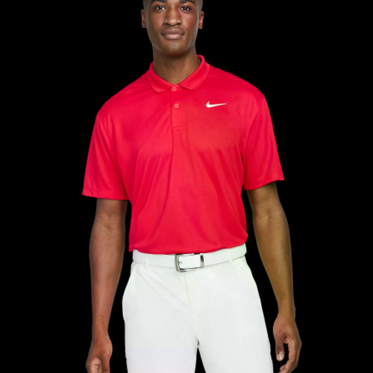 NIKE - POLO NIKE GOLF VICTORY SOLID ROJO