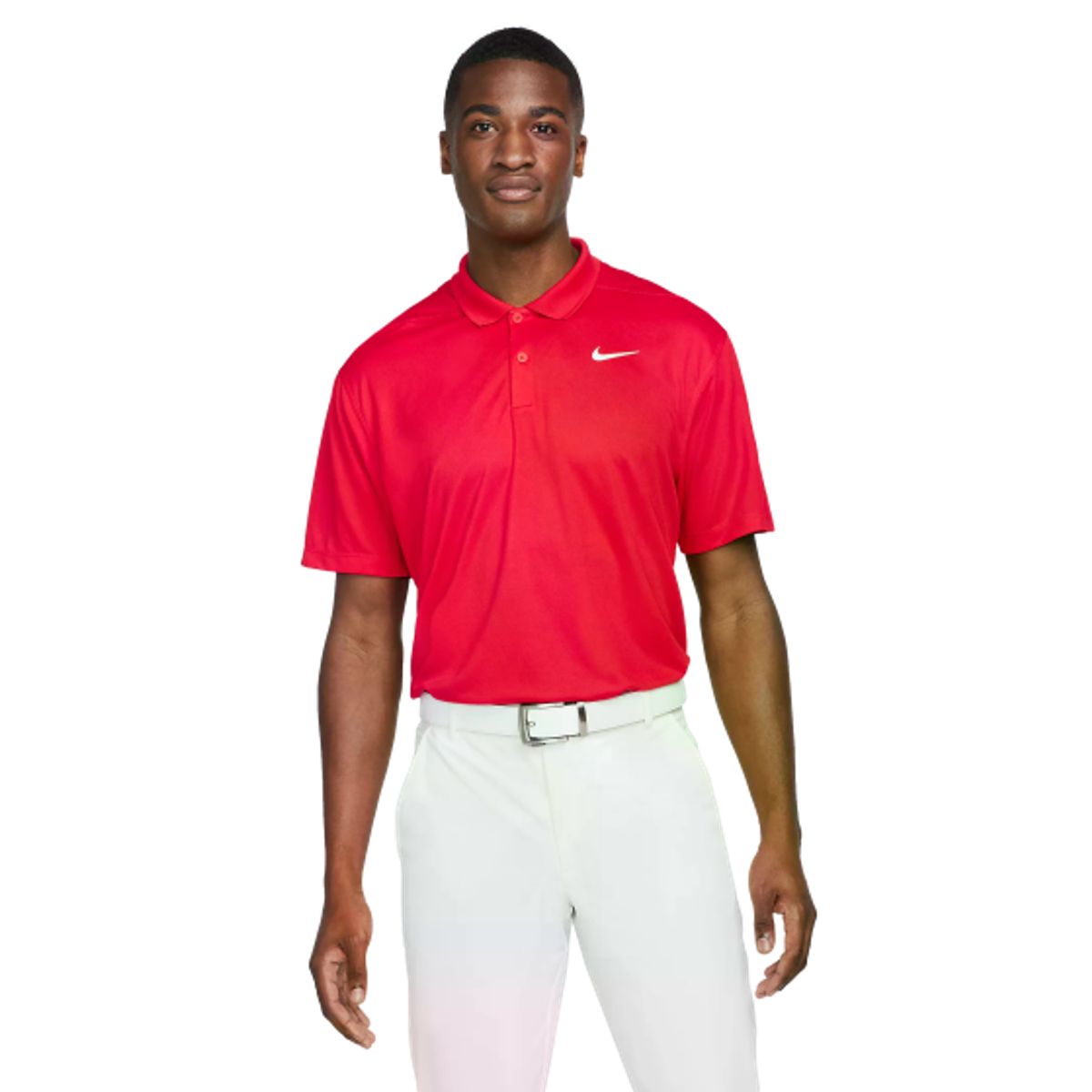 NIKE - POLO NIKE GOLF VICTORY SOLID ROJO