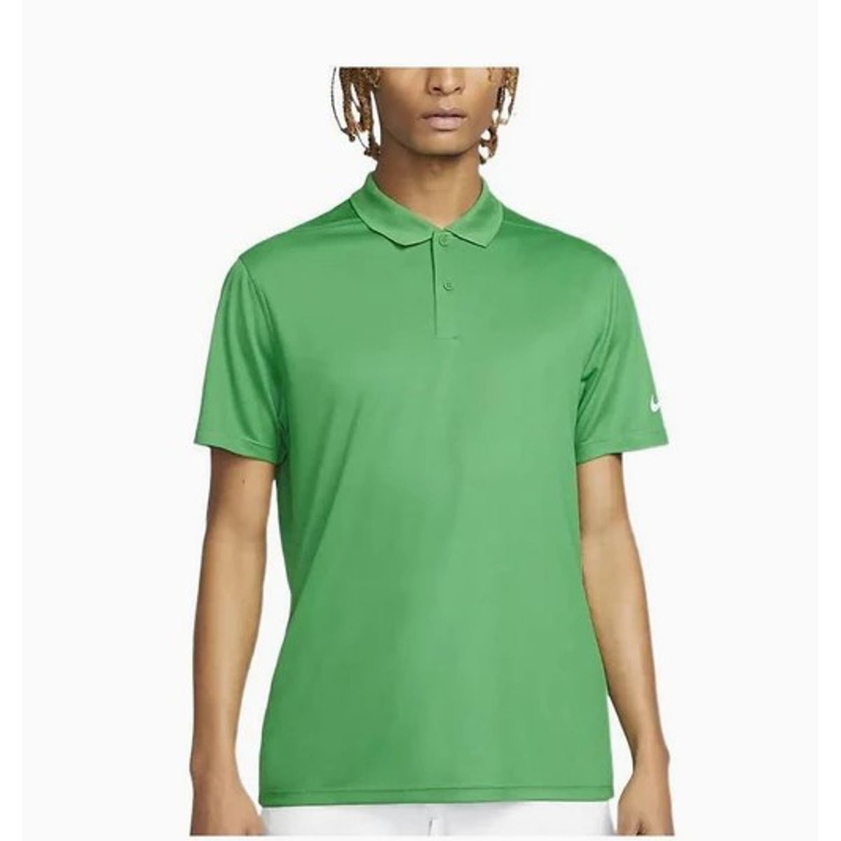 NIKE - POLO NIKE GOLF VICTORY OLC SOLID VERDE