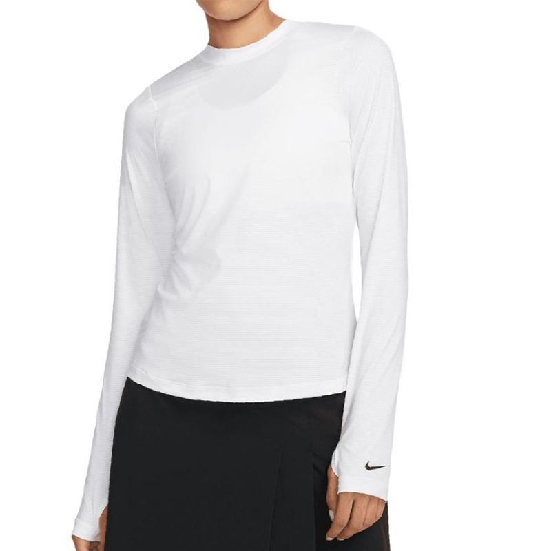 NIKE - TOP NIKE GOLF UV VICTORY LS BLANCO