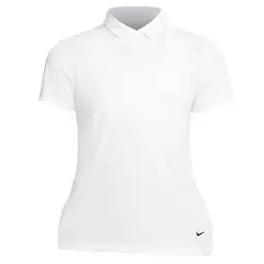 NIKE - POLO GOLF MUJER DRI-FIT VICTORY BLANCO