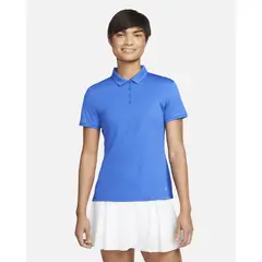 NIKE - POLO GOLF MUJER DRI-FIT VICTORY AZUL