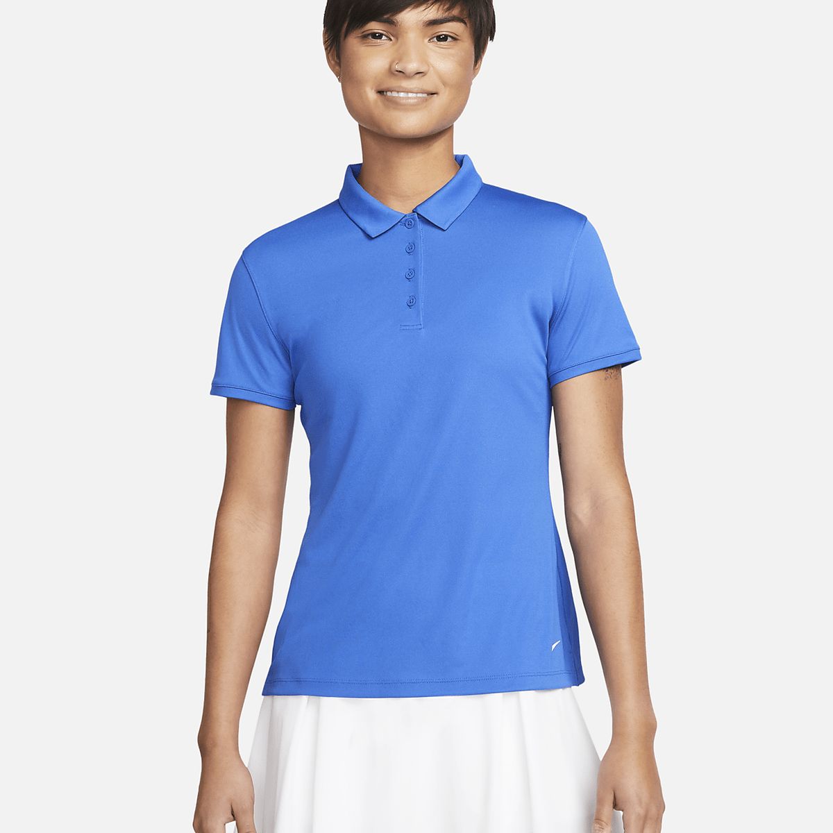 NIKE - POLO NIKE GOLF MUJER DRI-FIT VICTORY AZUL