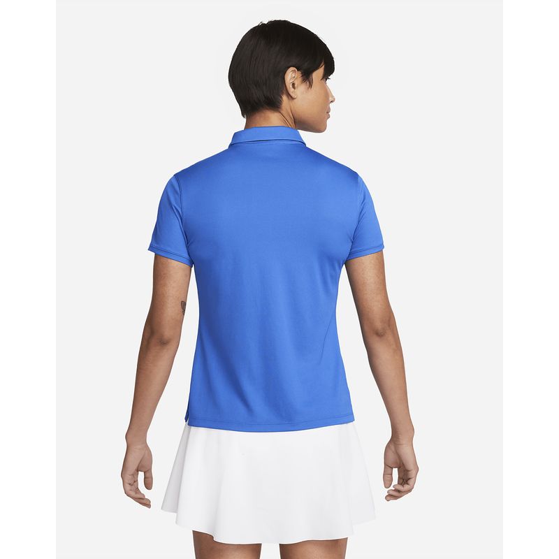 NIKE - POLO NIKE GOLF MUJER DRI-FIT VICTORY AZUL