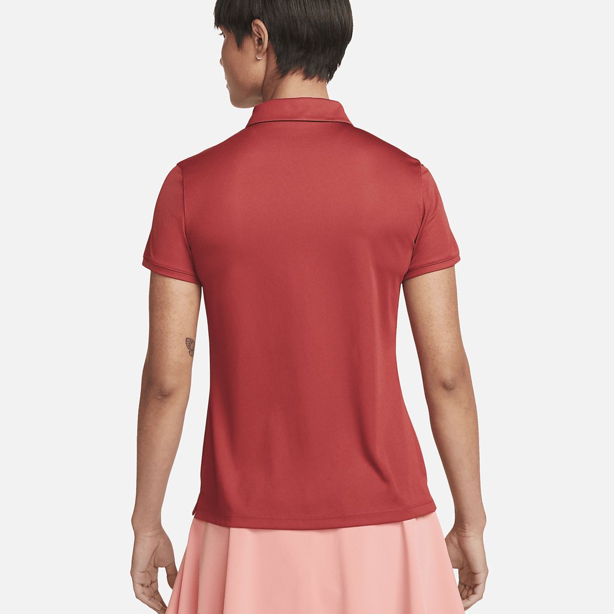 NIKE - POLO NIKE GOLF MUJER DRI-FIT VICTORY ROJO