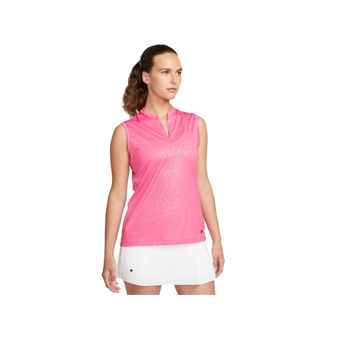 NIKE - POLO NIKE GOLF MUJER VICTORY SMANGAS ROSA