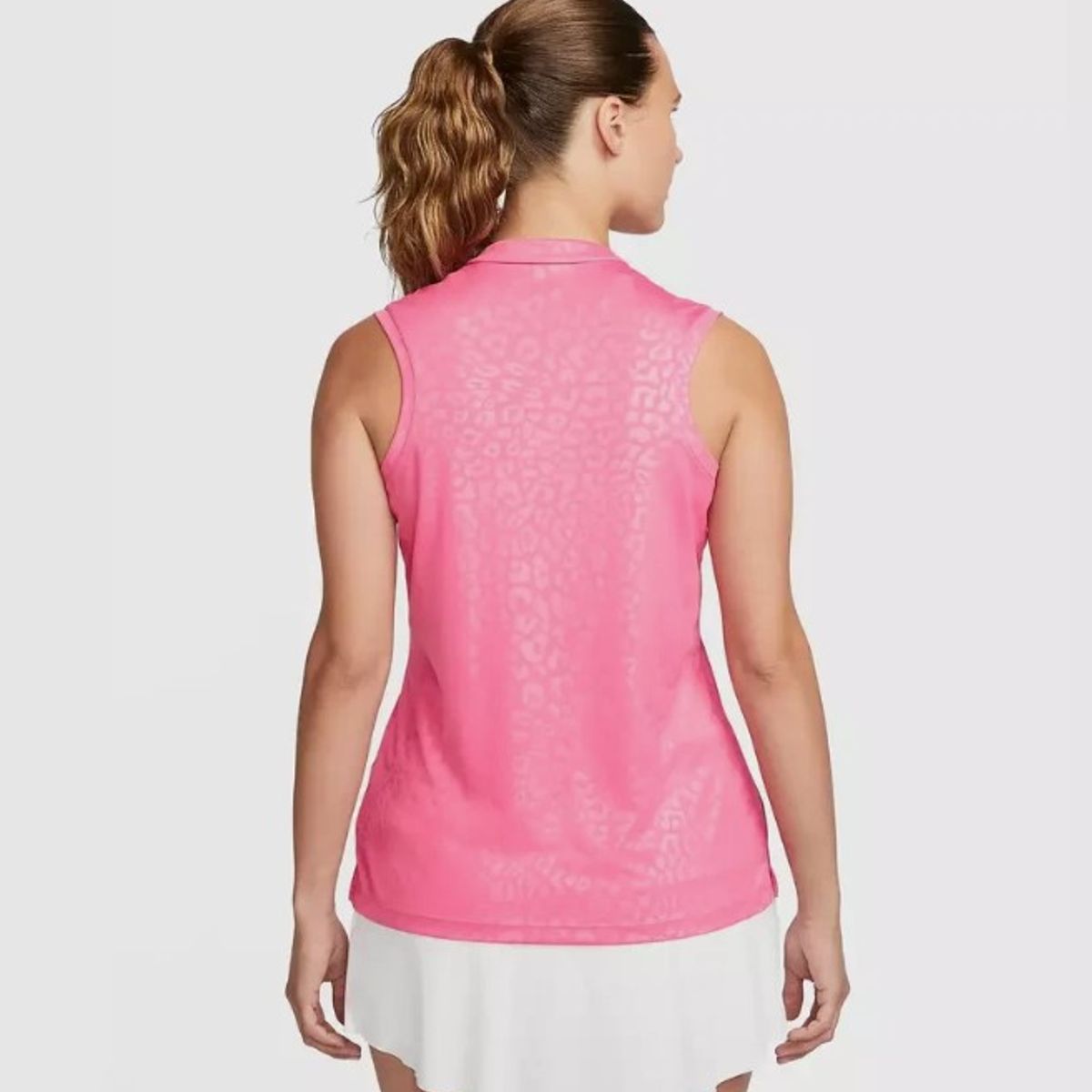 NIKE - POLO NIKE GOLF MUJER VICTORY SMANGAS ROSA