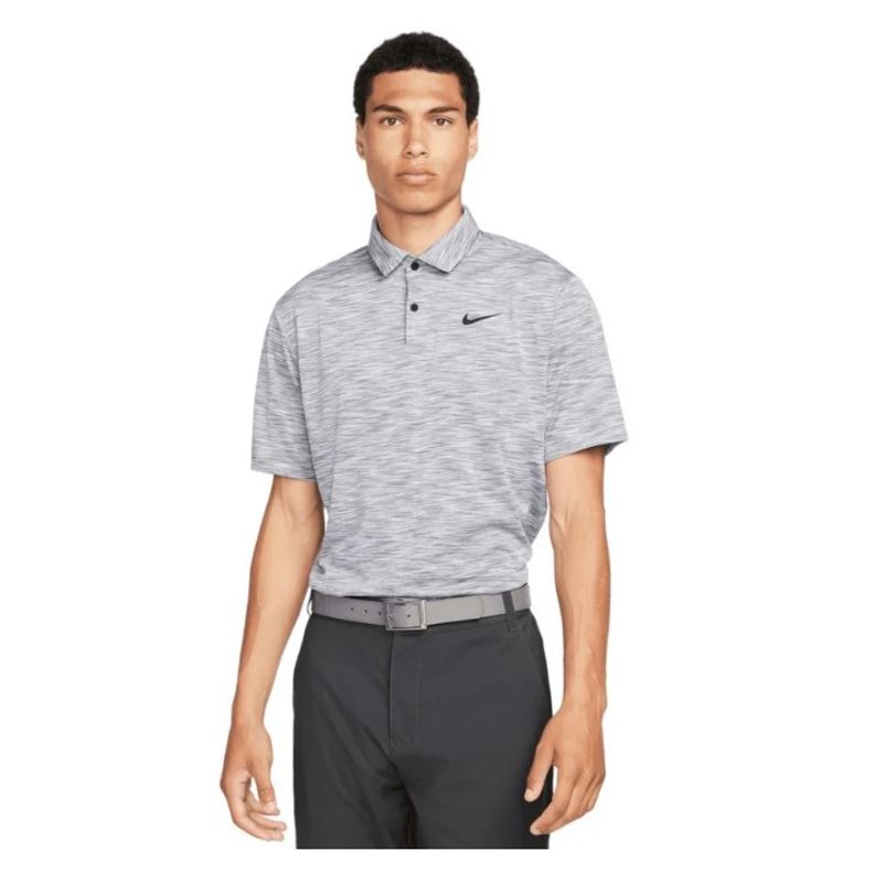 NIKE - POLO NIKE GOLF TOUR SPACE DYE GRIS