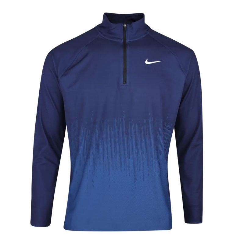 NIKE - TOP NIKE GOLF TOUR MANGA LARGA AZUL