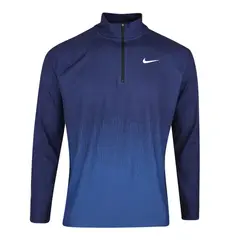 NIKE - TOP GOLF TOUR MANGA LARGA AZUL