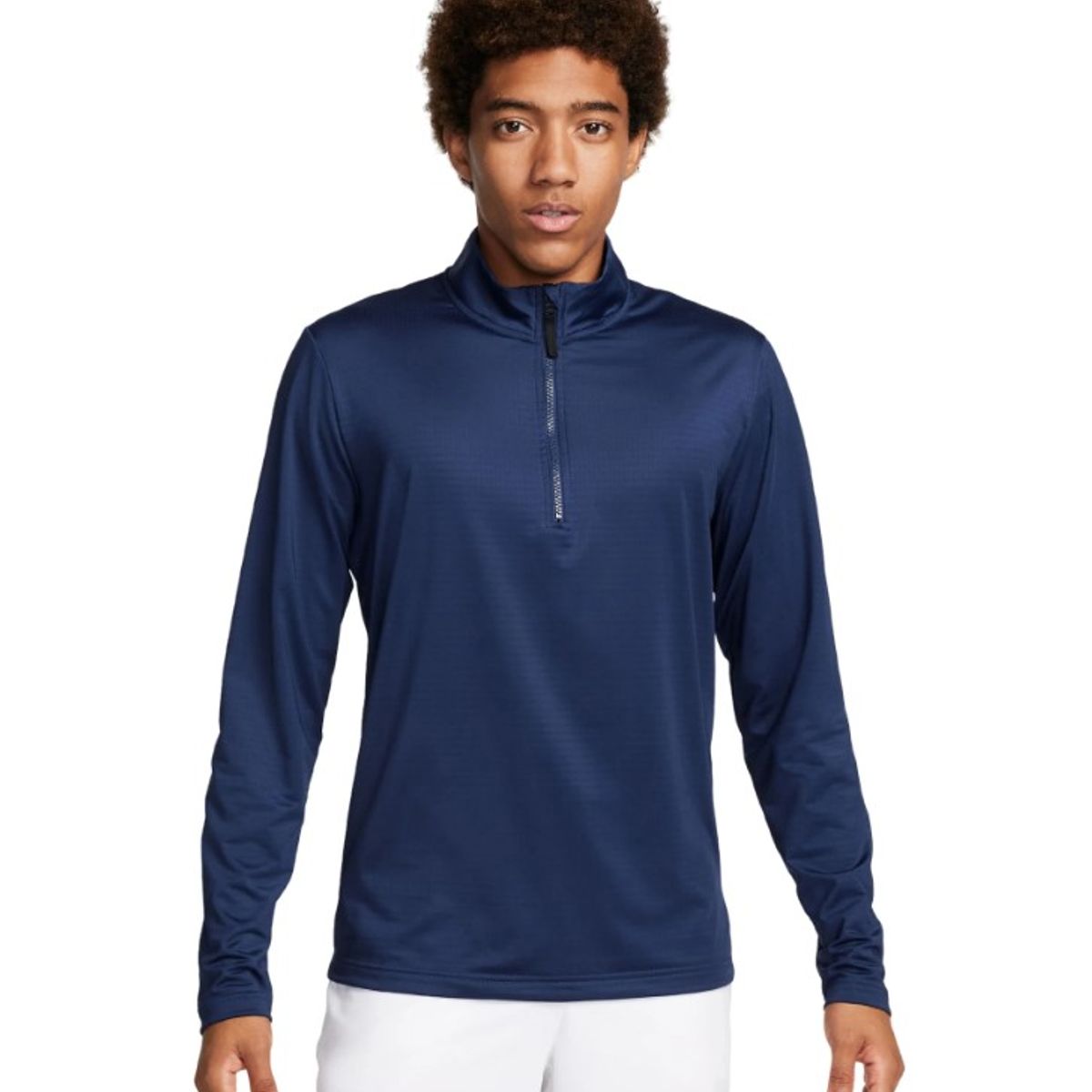 NIKE - TOP NIKE GOLF VICTORY MANGA LARGA AZUL
