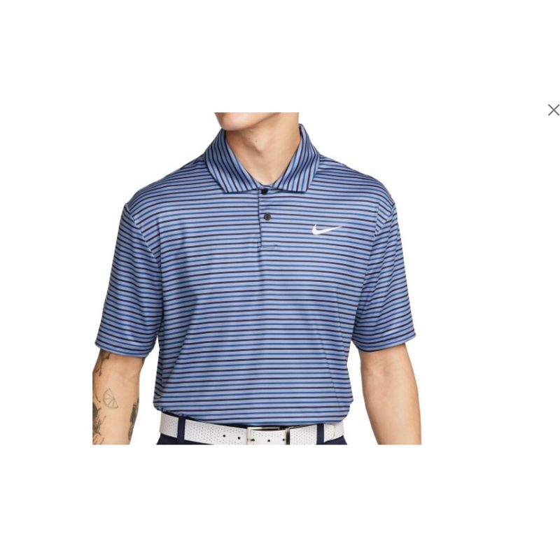 NIKE - POLO NIKE GOLF TOUR STRIPE AZUL