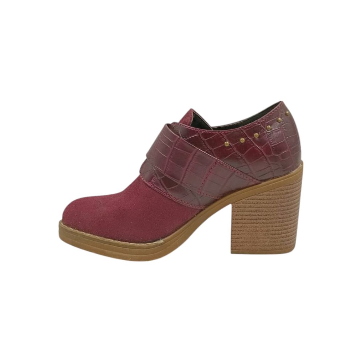 HERIEL - Botín Burdeos Taco Mujer